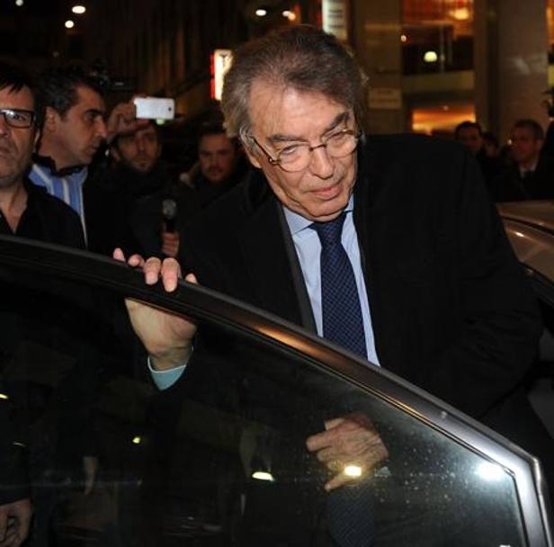 Non è facile per l&#39;ex presidente dell&#39;Inter riuscire ad andar via. Bozzani
